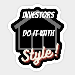 Do It With Style - Investor Sticker